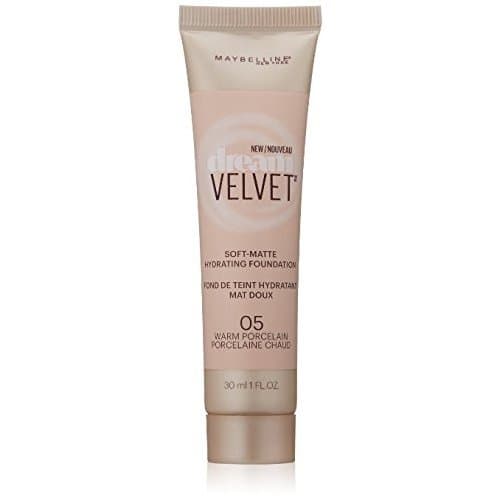 Myb Drm Velvet Fndtn 05 W Size 1.0 O Maybelline Dream Velvet Foundation 05 Warm Porcelain 1.0oz
