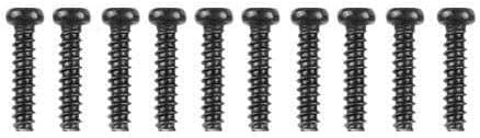 LAEGENDARY 1:16 Scale RC Cars Replacement Parts for Sonic Truck: Round-Headed Screw - Part Number SN-LS08-10 Pieces