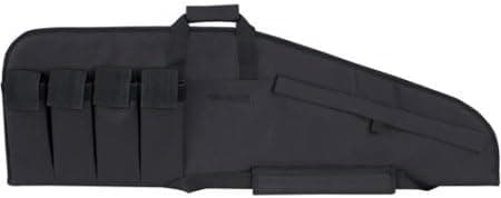 Fieldline Tactical 42 in Gun Case 4 AR Magazine Pouches, Black