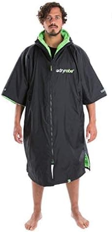 Dryrobe Advance Short Sleeve Change Robe - Stay Warm and Dry - Waterproof Oversized Swim Parka…