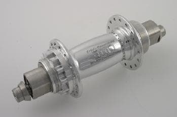 White Industries Eric's Eccentric ENO Single Speed Rear Hub, Silver Polish, 135 mm 32H
