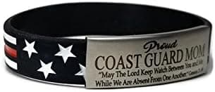 Marine Mom Engraved Bracelet