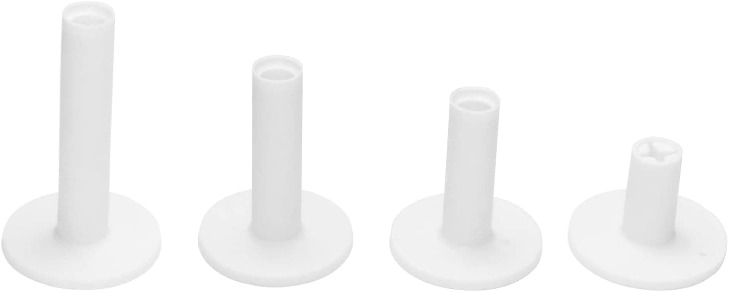 LeFeng Sports Golf Rubber Tees Holder Set, Mixed Size Durable and Hight Elastic Driving Range Tees, Colorful Golf Tees for Golf Practice Mat