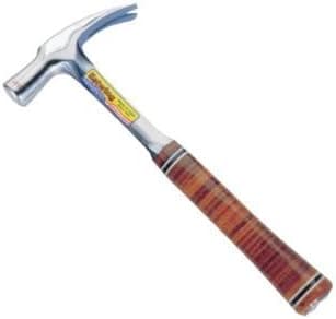 Estwing 24oz English Pattern Straight Claw Hammer with Leather Grip by Estwing