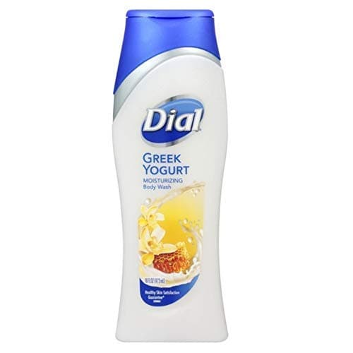 Dial Body Wash, Greek Yogurt Vanilla Honey with Moisturizers, 16 Fl Oz (Pack of 6)