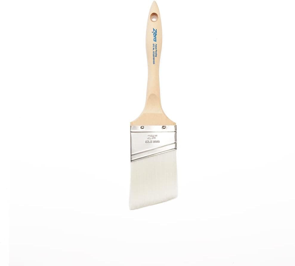 Zibra PB250LT Grip-n-Glide 2-1/2-Inch Angle Sash Trim Paint Brush