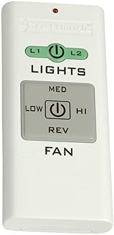 Craftmade Fans TCS-REMOTE TCS Remote Control