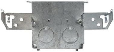 Raco 564 Steel Switch Box With "ts" Bracket/romex Clamps, 3" X 2" X 2-3/4"