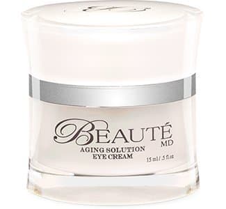 Beaute MD Eye Cream - All Natural Stem Cell based with Organic Ingredients - Eye Intensive Moist Formula by Top US Dr. - Get rid of sagging eyes, crows feet and age spots. 0.5 OZ