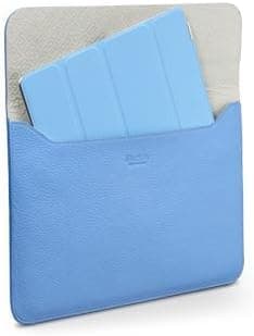 SPIGEN SGP iPad with Retina Display Case Sleeve [illuzion Sleeve] [Tender Blue] Premium Genuine Leather for iPad 2 / iPad 3 / iPad 4