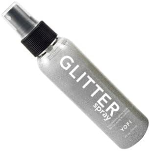 YOFI Cosmetics Hair and Body Glitter Spray | Silver