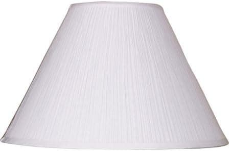 Better Homes and Gardens Soft Pleat Lamp Shade, White