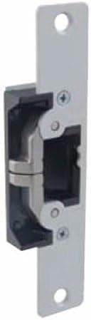 Adams Rite 7410 Series Clear Anodized Zinc Aluminum Alloy UltraLine Electric Strike, 7-15/16" Faceplate Length (Pack of 1)