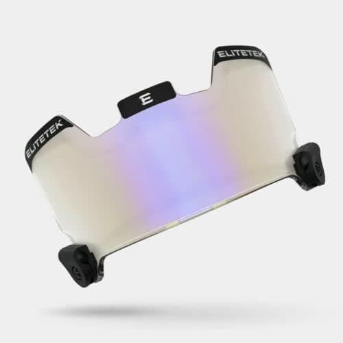 EliteTek Color Football Visor, fits Most Helmet Brands