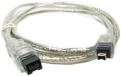 IEEE-1394 9 Pin to 4 Pin Firewire Cable 6 ft