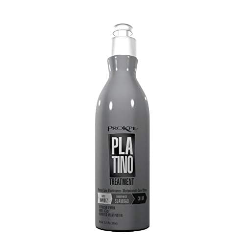 Prokpil | Treatment Platinum Maintenance Nuance Mask for Platinum Gray Silver Hair | Matizante Platino Tratamiento y Mantenimiento Natural Matizador Plateado, Gris Canoso (Regular Size 10oz-300ml)