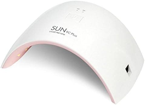 SUN 9C PLUS UVLED Nail Lamp Curing LED Gel Nail Polish,Nail Dryer for Gels Nail Polish with Sensor,Professional for Nail Art at Home and Salon