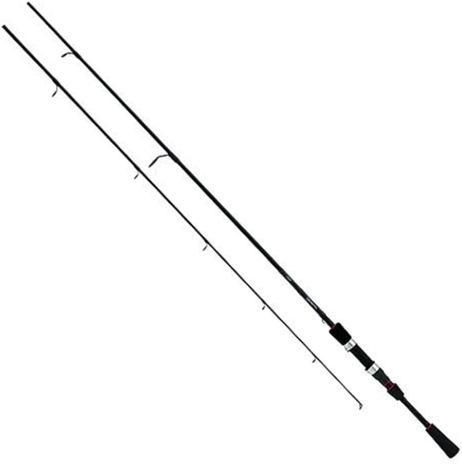 Daiwa LAG661MLXS Laguna Spinning Rod, 6'6", 1 Pc, X-Fast, Med LT 1/8-1/2 oz Lures, 4 Lb - 12 Lb Line, 7 Guides, Black