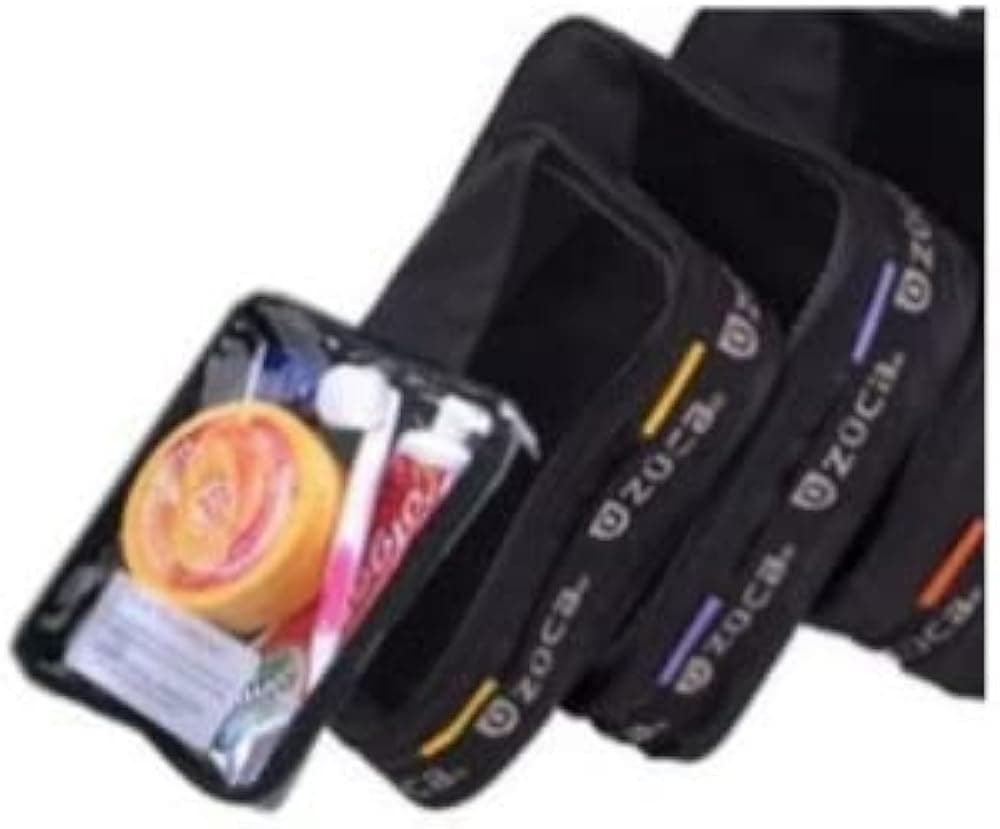 Zuca Stealth Sport Insert Bag with Pro Packing Pouch Set (5 Large and 1 Small) Bundle (2 Items)