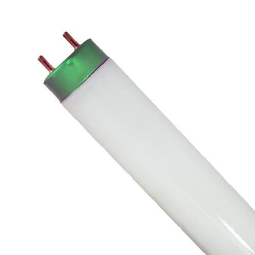 EiKO 15523 Model F15T8/WW Linear Fluorescent Tube, 15 Watts, Medium Bipin G13 Base, T-8 Bulb, 18.0"/457mm MOL, 1.0"/26mm MOD, 2.75 miligram Mercury Content, 845 Approx Initial Lumens, Pack of 1