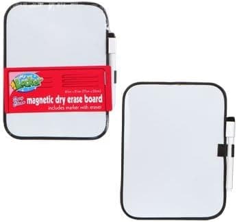 Dry Erase Board w / Marker and Eraser, 8.5 x 11