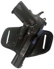 Pro Carry Gun Holster FNP FNS FN FNX 45 7 Right Hand Outside The Waistband Black Leather