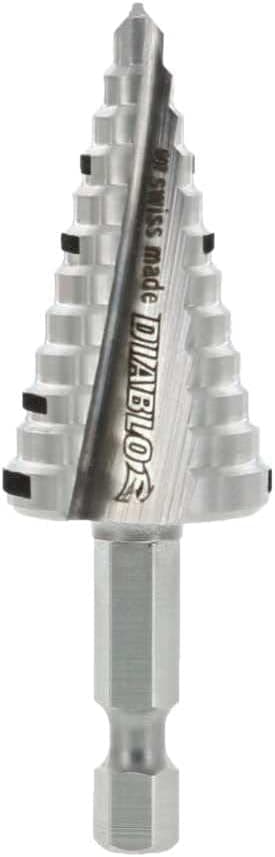 Freud DB Step BIT 7/8 in. 12 Steps, Silver, Small (DSD0875S12)