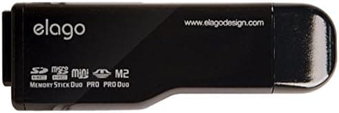 elago 12-in-1 USB 2.0 Flash Memory Card Reader EL-RD-002-BK (Black)