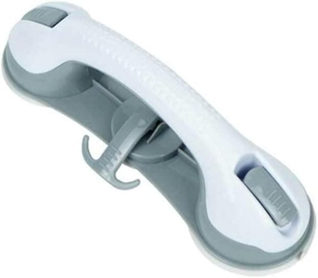 Beetoo Bath Grip Bar 11 '' Bath Shower Grip Handle for Balance Assist Bar, Safety Shower Grab Bar with Suction Cup for Bathroom Tub Shower Toilet