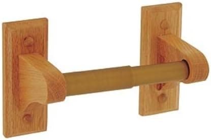 Franklin Brass D8408 Rustic Oak Toilet Paper Holder, Oak