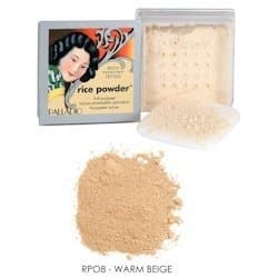 Palladio Oil-absorbing Rice Powder - Warm Beige, 0.6 Oz