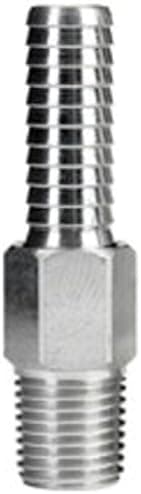 Moeller 033808-10 3/8 NPT 3/8" Barb Brass Anti-Siphon Valve