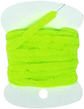 Angler Rayon Chenille Fly Tying Materials - Fly Tying Thread for Tying Flies - Fly Fishing Accessories for Fly Fishing Kit - Many Colors - (2 Yards)