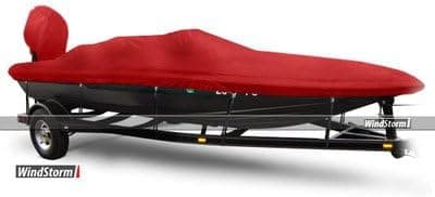 WindStorm Wide Bass Boat Cover Beam Width x Centerline: 96" x 258", Color: Silver