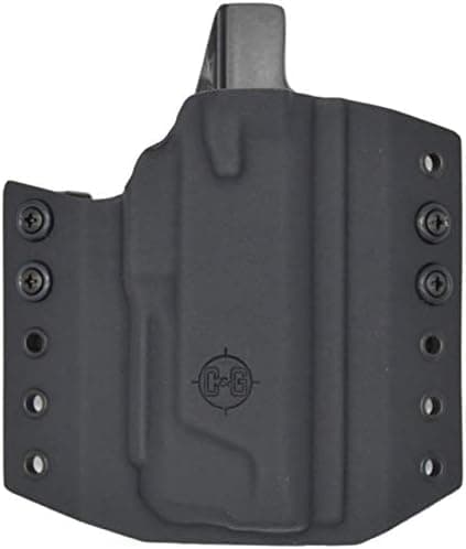 C&G Holsters OWB Covert Hudson H9/H9a RH S, Outside-The-Waistband OWB, Hudson H9/H9a, 356-100