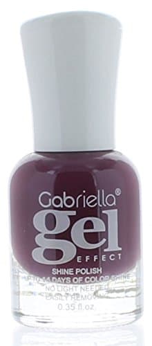 Gel Nail Polish Long Lastin, Quick Drying, Lasts up to 14 Days, No UV or LED Lamp Needed to Cure by Gabriella (Cranberry)