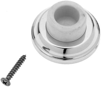 Stanley Hardware Concave Wall Doorstop, Bright Nickel #750163