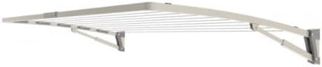 Hills Supa Fold Mono S3 (Pebble Beach) Single Folding Frame Clothesline Indoor/outdoor
