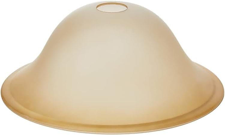Antique Glass Lamp Shade for Floor lamp, Alabaster Torchiere Lamp Shade Replacement, Floor Lamp Replacement Parts (Antique, 12'')