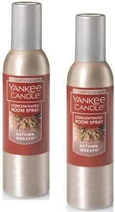 Yankee Candle 2 Pack Autumn Wreath Concentrated Room Spray 1.5 Oz
