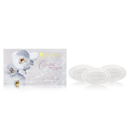 Bronnley Orchid 3 x 3.5 oz Triple Milled Soaps