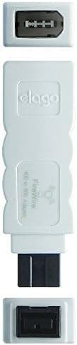 elago FireWire 400 to 800 Adapter (White) for Mac Pro, MacBook Pro, Mac Mini, iMac and All Other Computers