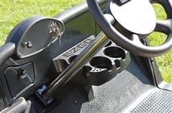 EZGO RXV Golf Cart Stainless Steel Steering Column Cover