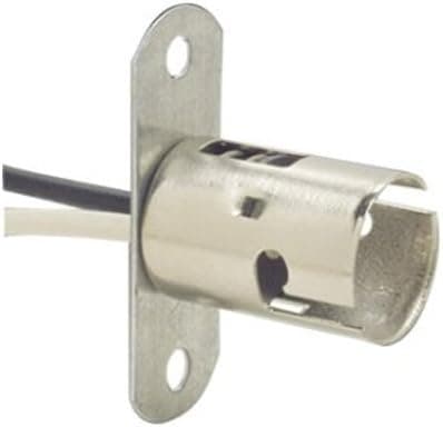 Double Contact Low Voltage Socket for BA15d Base Light Bulbs
