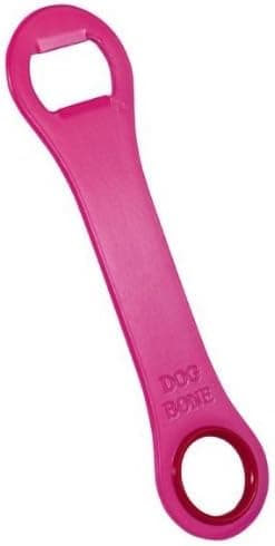 Dog Bone Bottle Opener - NEON Pink