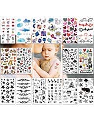 KING HORSE Semi Permanent Tattoo-Waterproof Premium Temporary Tattoo Stickers- Long Lasting 1 to 2 weeks/2 Sheets Semi Permanent Temporary Tattoos For Adult