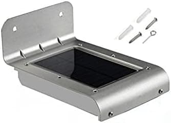 SLEEKLIGHTING 16 LED Human/Sensitive Solar Motion Light/Motion Sensor - Save Energy - Waterproof/Heatproof Light for Garden, Street, Aisle - Includes Mounting Hardware