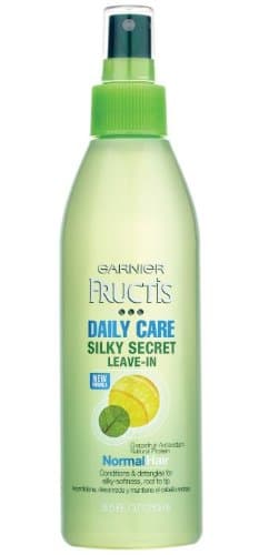 Garnier Fructis Daily Care Silky Secret Leave-In, 8.5 Ounce (Pack of 3)