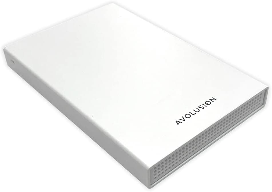 Avolusion HD250U3-WH 1TB USB 3.0 Portable External Gaming Hard Drive (for Xbox One X, S, Gen1, Pre-Formatted) - 2 Year Warranty