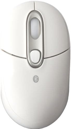 Rechargeable Bluetooth Notebook Mouse - White